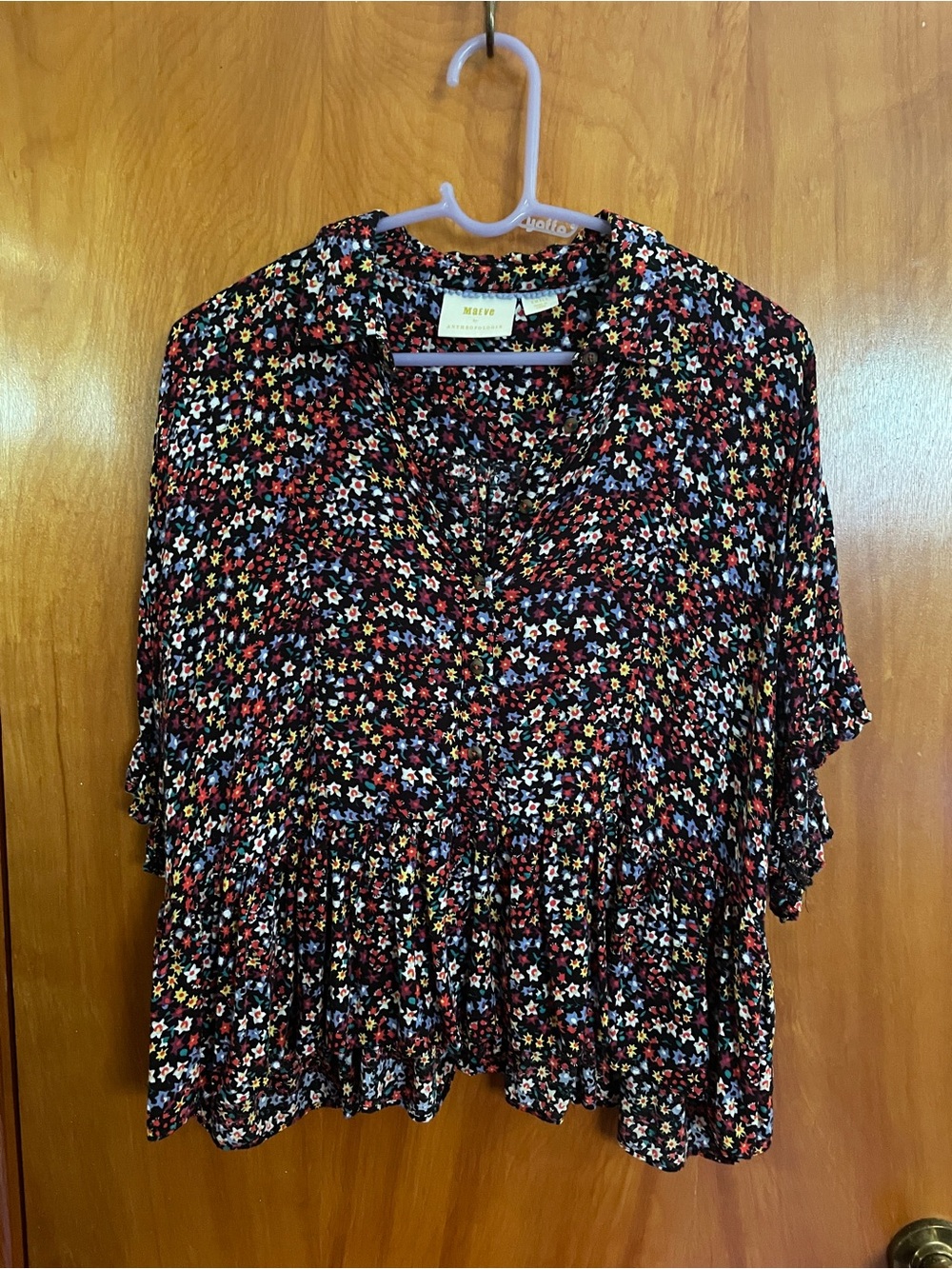 Maeve floral blouse